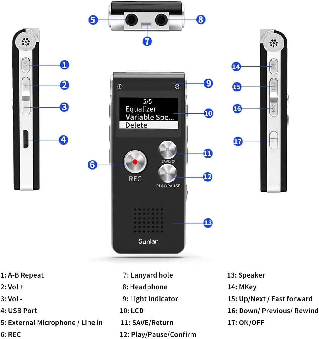 Ecto-Voice Paranormal Recorder