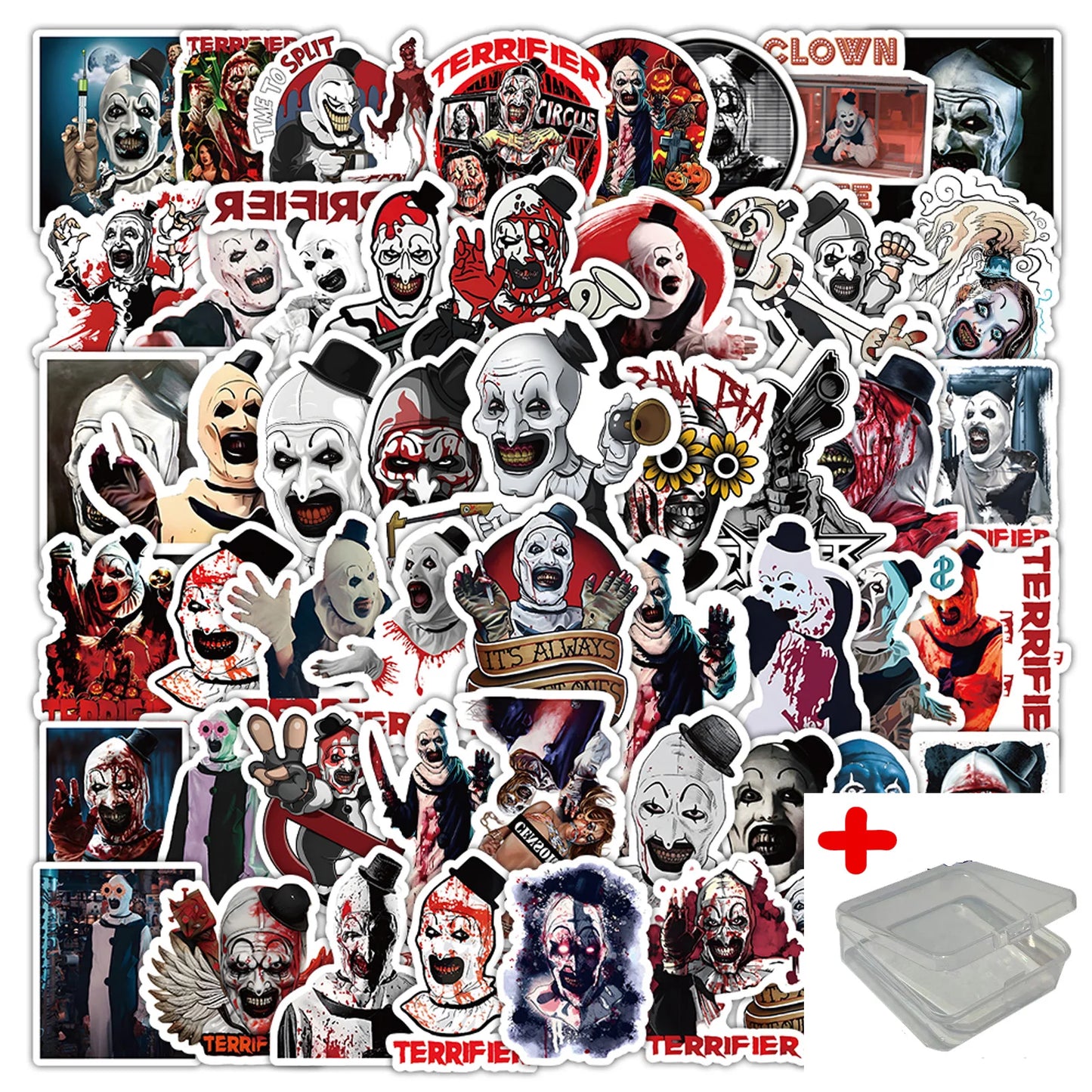 Carnival of Creeps Sticker Set 53pcs