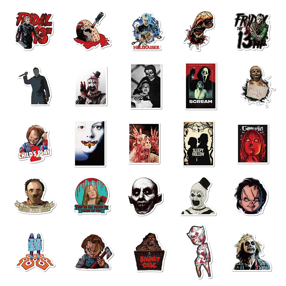 Ghoul Flicks Decal Pack 50pcs